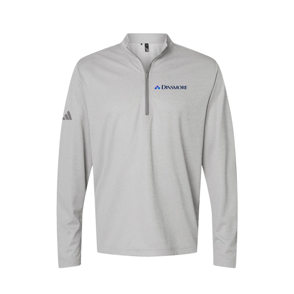 Dinsmore - Adidas - Space Dyed Quarter-Zip Pullover