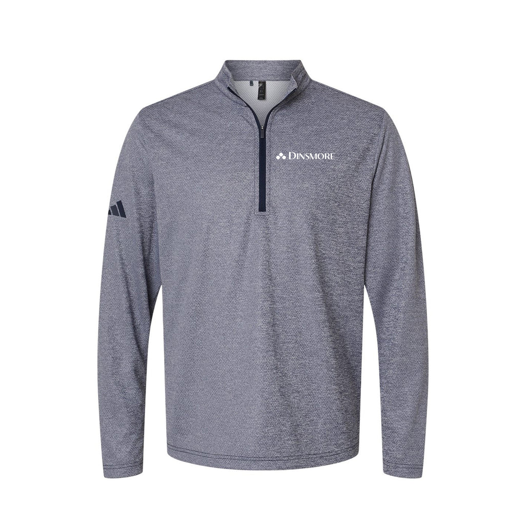 Dinsmore - Adidas - Space Dyed Quarter-Zip Pullover