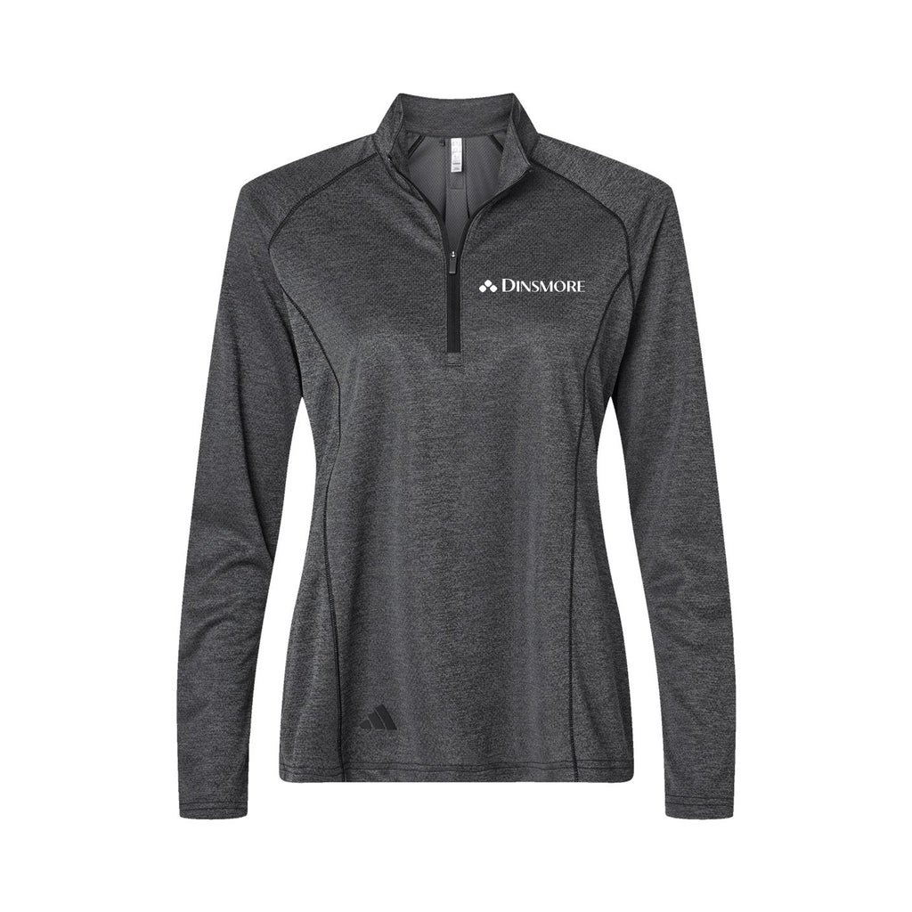 Dinsmore - Adidas - Women's Space Dyed Quarter-Zip Pullover