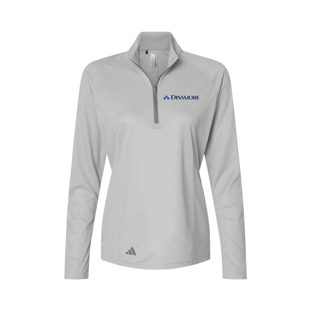Dinsmore - Adidas - Women's Space Dyed Quarter-Zip Pullover