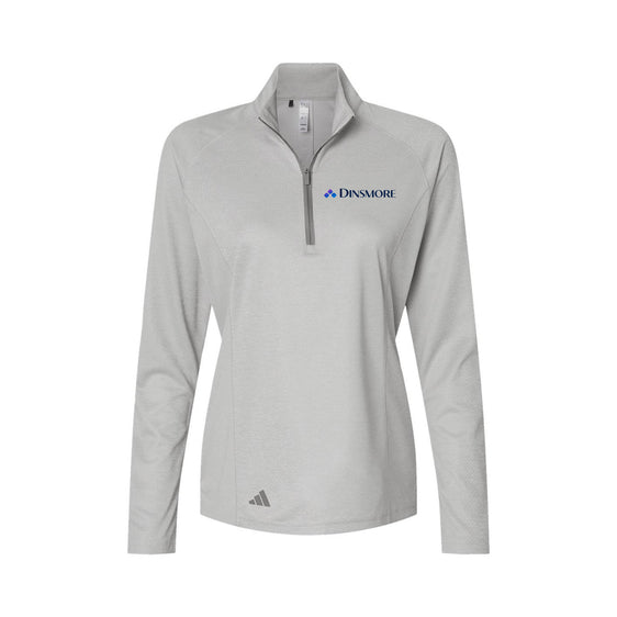 Dinsmore - Adidas - Women's Space Dyed Quarter-Zip Pullover