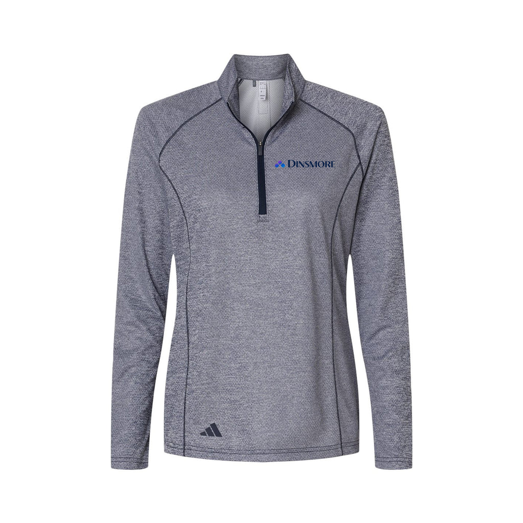 Dinsmore - Adidas - Women's Space Dyed Quarter-Zip Pullover