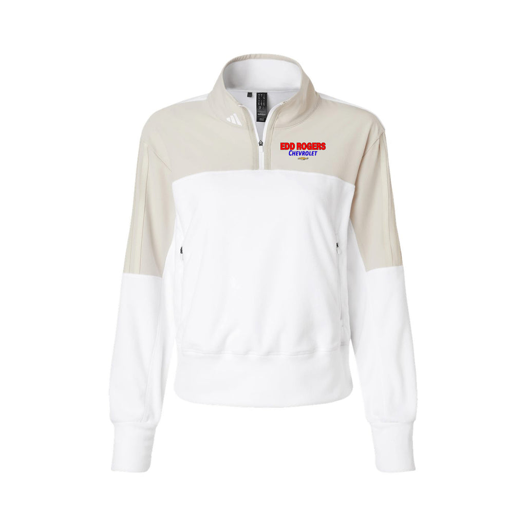 Edd Rogers Valley Chevrolet - Adidas - Women's Fleece Quarter-Zip Pullover