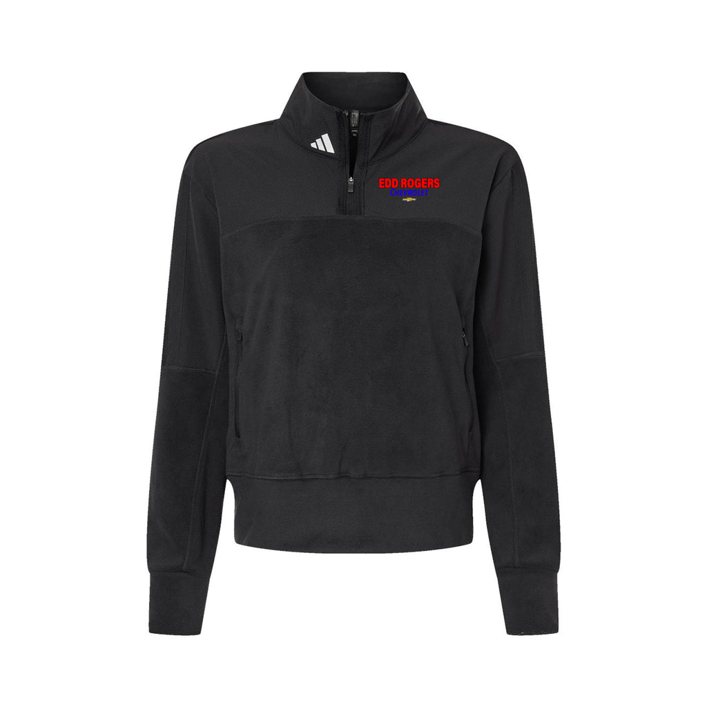 Edd Rogers Valley Chevrolet - Adidas - Women's Fleece Quarter-Zip Pullover