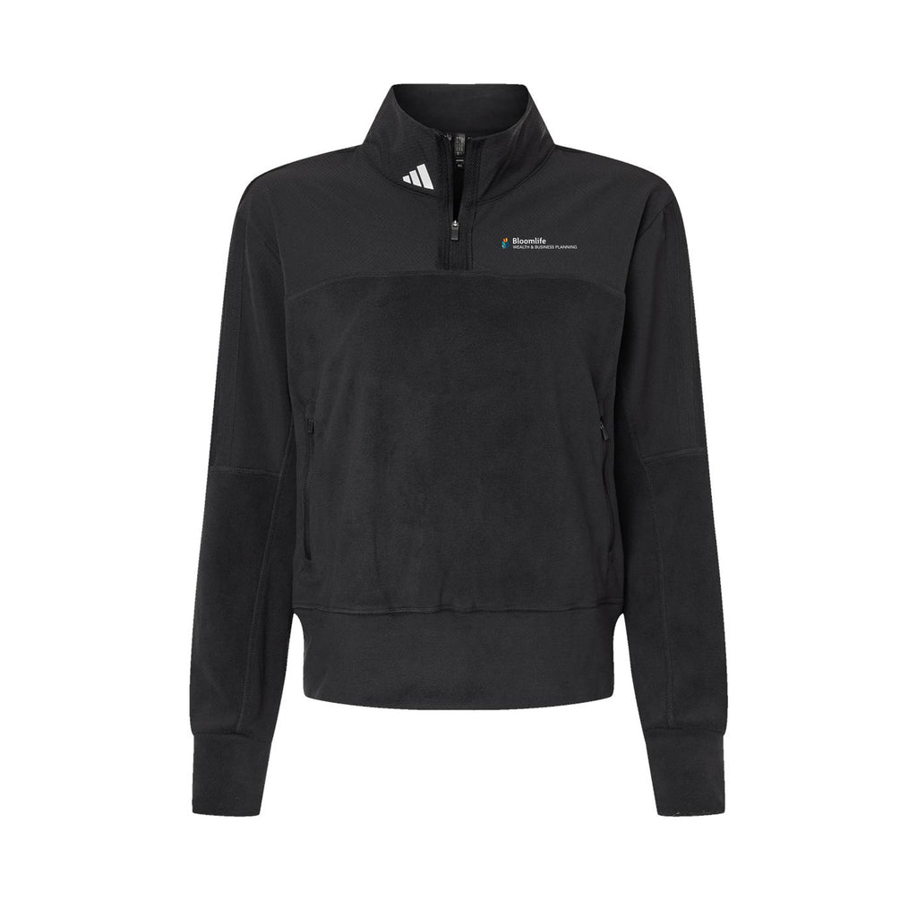 Bloom Life Wealth & Business Planning - Women's Fleece Quarter-Zip Pullover