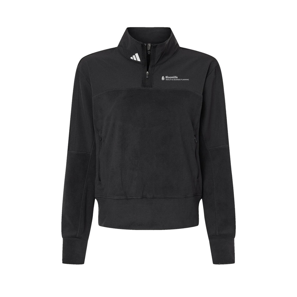 Bloom Life Wealth & Business Planning - Women's Fleece Quarter-Zip Pullover