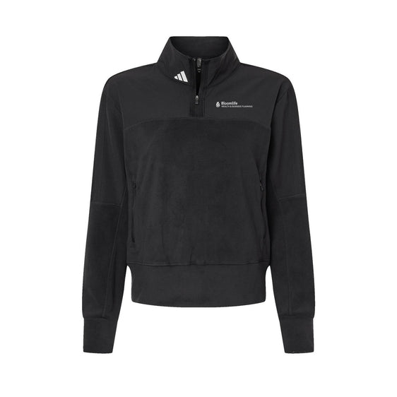 Bloom Life Wealth & Business Planning - Women's Fleece Quarter-Zip Pullover
