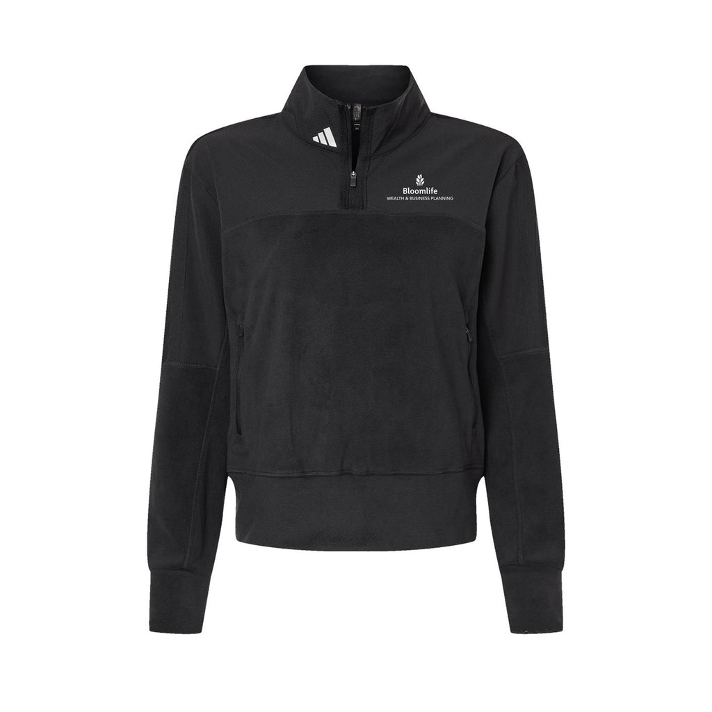 Bloom Life Wealth & Business Planning - Women's Fleece Quarter-Zip Pullover
