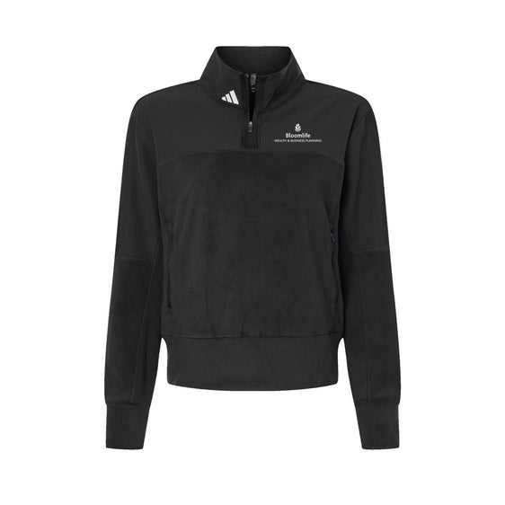 Bloom Life Wealth & Business Planning - Women's Fleece Quarter-Zip Pullover