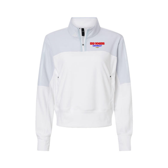 Edd Rogers Valley Chevrolet - Adidas - Women's Fleece Quarter-Zip Pullover