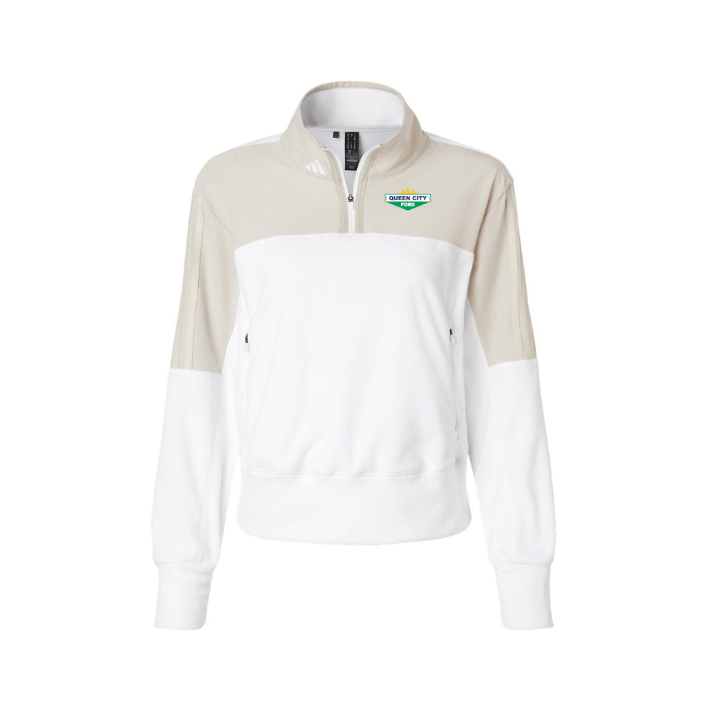 Queen City Ford - Adidas - Women's Fleece Quarter-Zip Pullover
