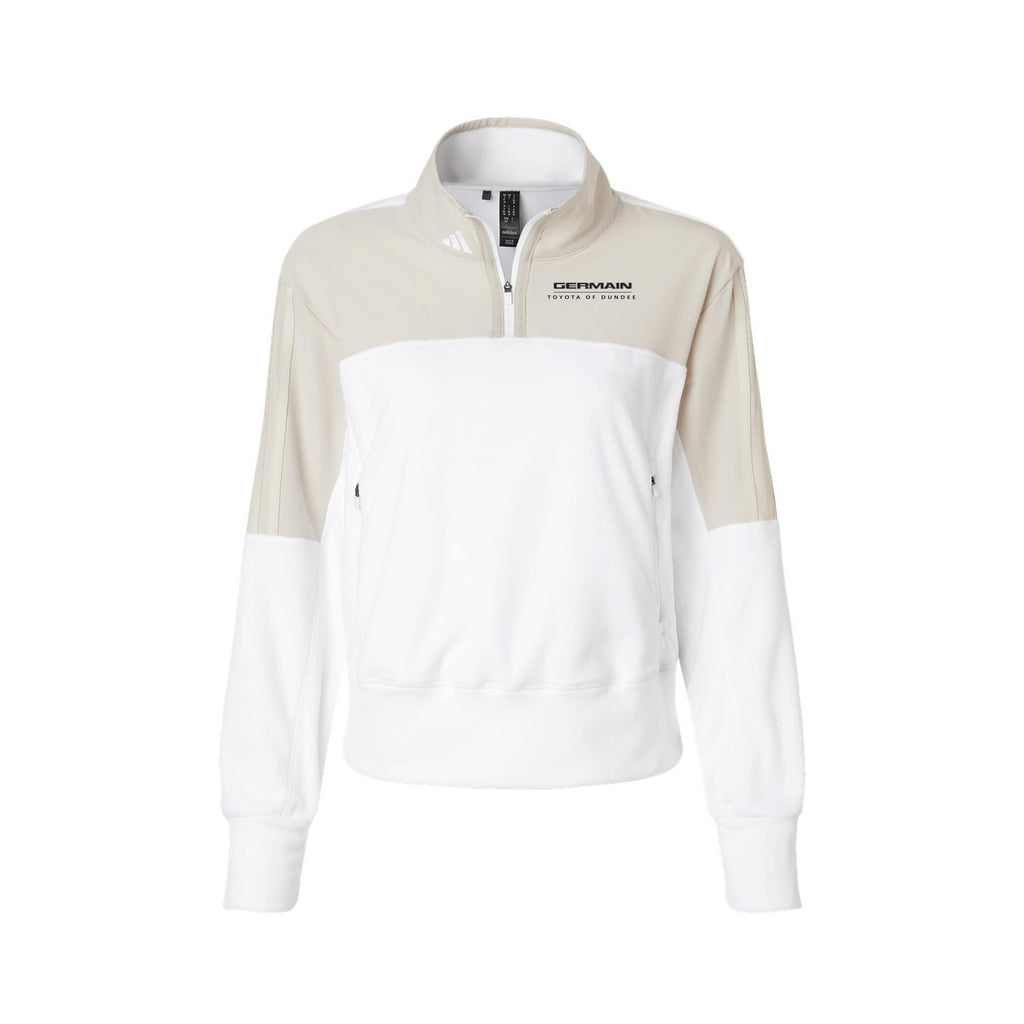 Germain Toyota of Dundee - Adidas - Women's Fleece Quarter-Zip Pullover