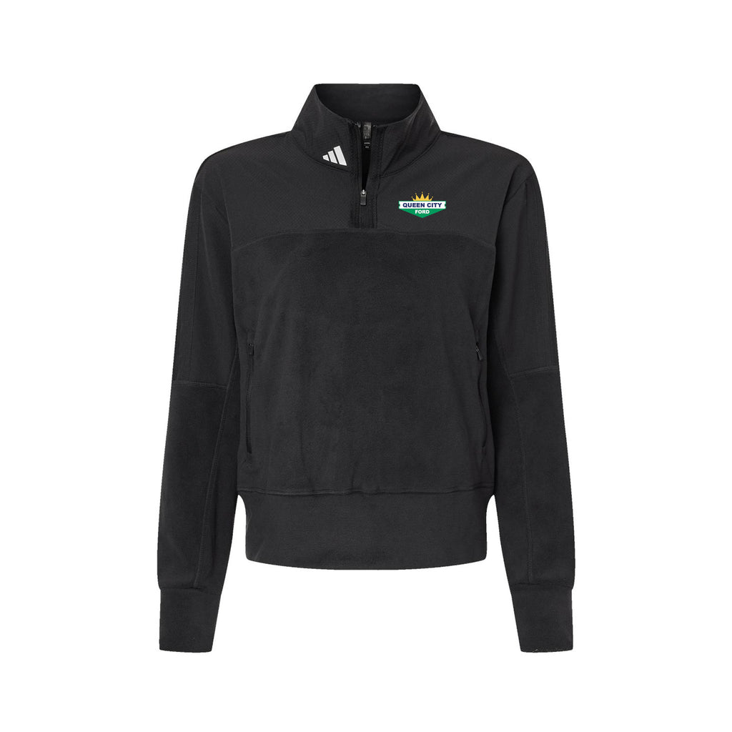Queen City Ford - Adidas - Women's Fleece Quarter-Zip Pullover