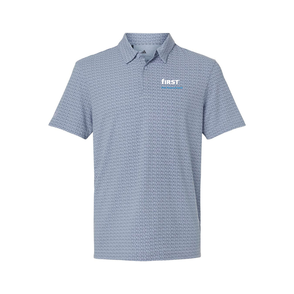 First Financial - Adidas - Printed Blend Polo