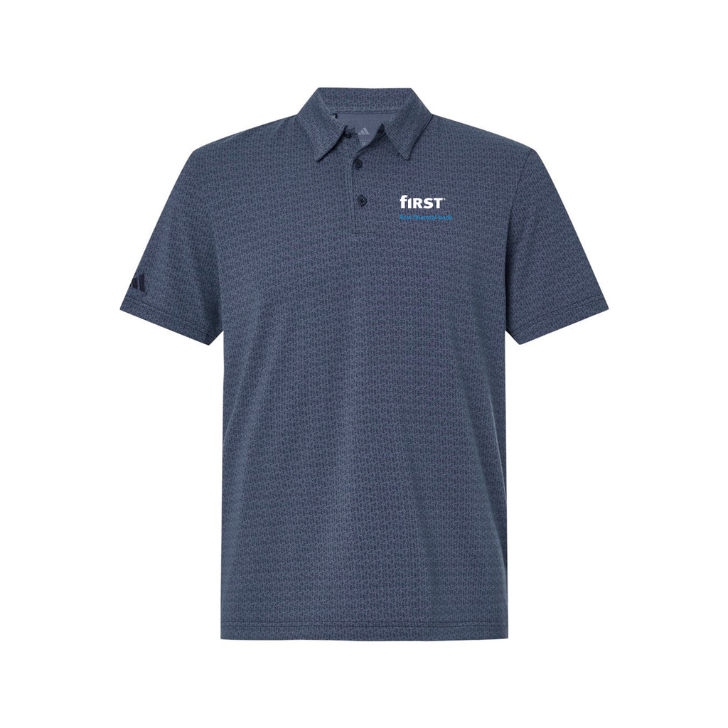 First Financial - Adidas - Printed Blend Polo