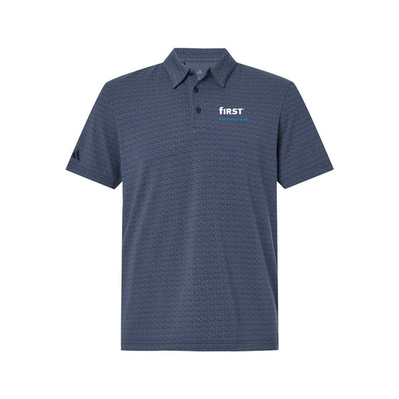 First Financial - Adidas - Printed Blend Polo