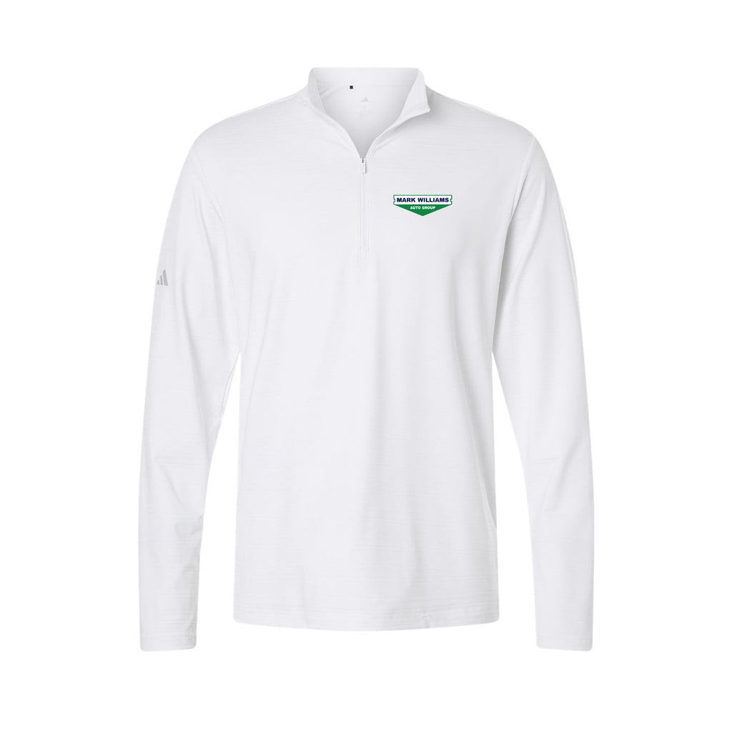 Mark Williams Auto Group - Men's Textured Stripe Quarter-Zip Pullover