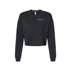 EMS Fitness - Independent Trading Co. - Women's Lightweight Crop Crewneck Sweatshirt