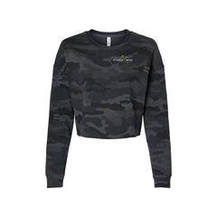 EMS Fitness - Independent Trading Co. - Women's Lightweight Crop Crewneck Sweatshirt
