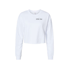 EMS Fitness - Independent Trading Co. - Women's Lightweight Crop Crewneck Sweatshirt