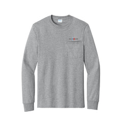 Eric's Mechanical - Port & Co™ Long Sleeve Essential Pocket Tee
