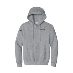 Kings Kia - Port & Co™ Essential Fleece Full-Zip Hooded Sweatshirt