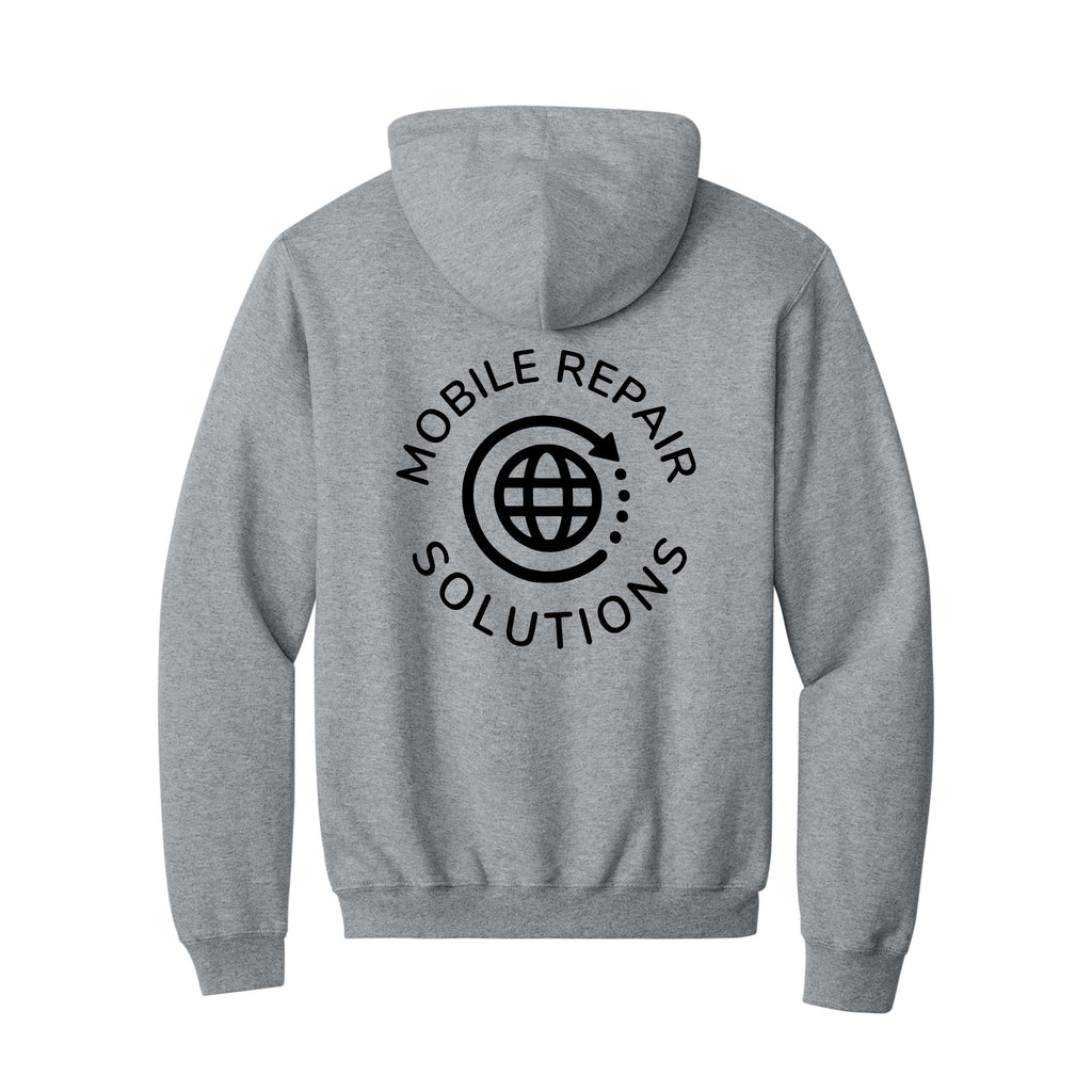 Mobile Repair Solutions - Port & Co® Essential Fleece Pullover Hooded Sweatshirt