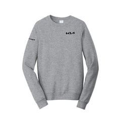 Kings Kia - Port & Co™ Fan Favorite™ Fleece Crewneck Sweatshirt