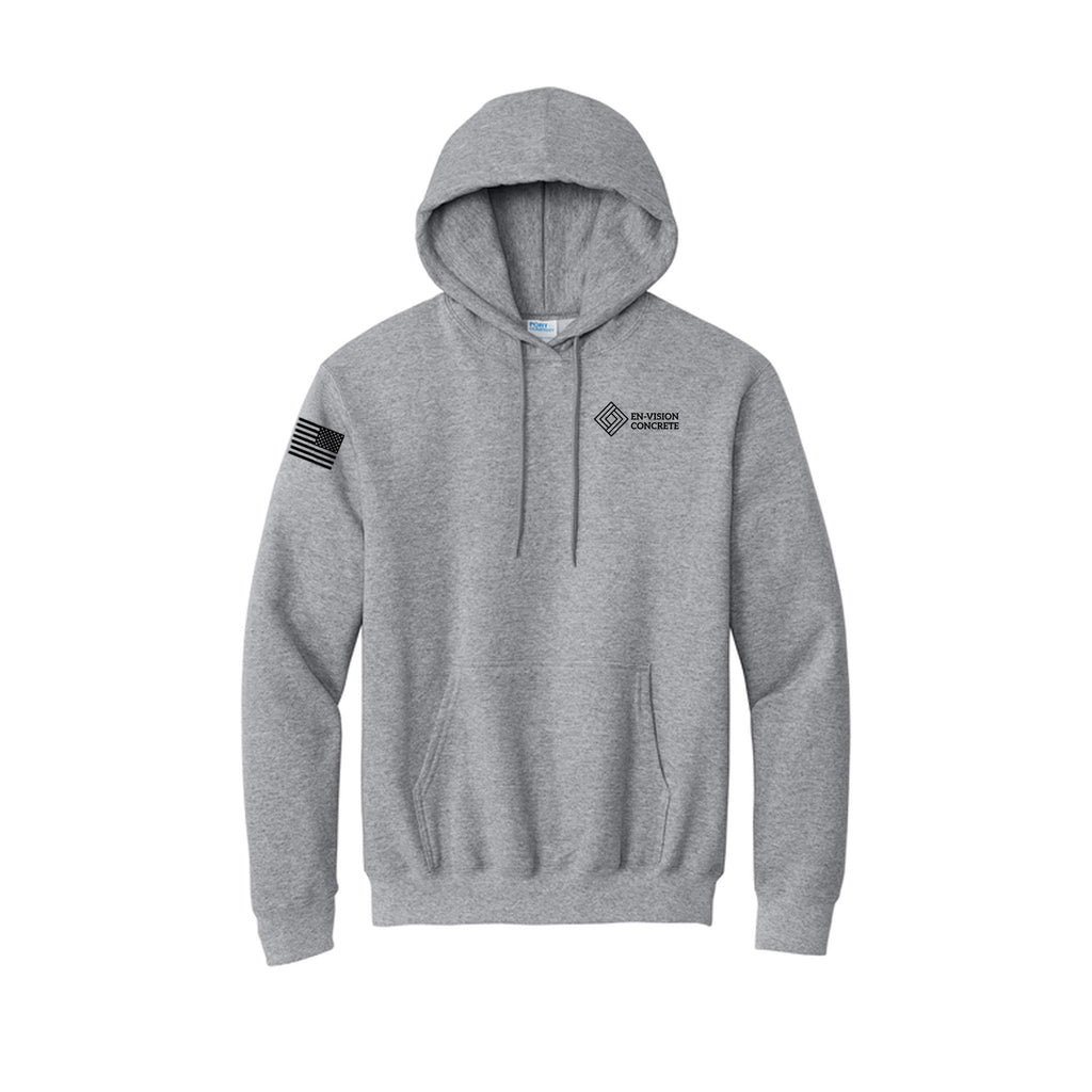En-Vision Concrete - Port & Co™ Essential Fleece Pullover Hooded Sweatshirt