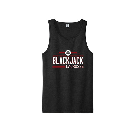Blackjack Elite Lacrosse - Allmade® Unisex Tri-Blend Tank