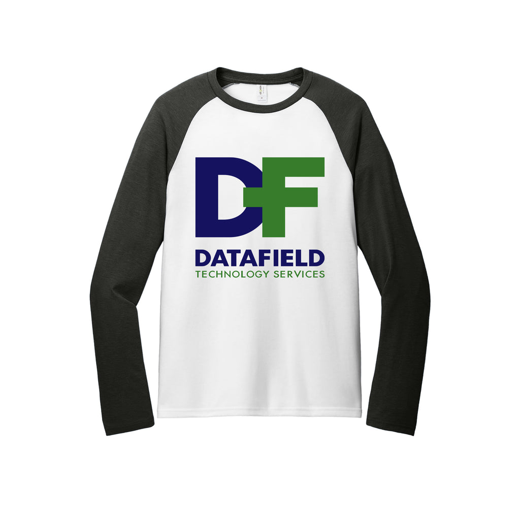 Datafield Technology Services - Allmade® Unisex Tri-Blend Long Sleeve Colorblock Raglan