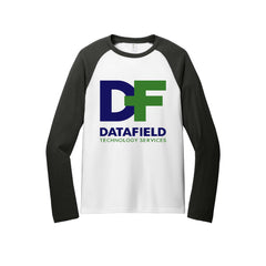 Datafield Technology Services - Allmade® Unisex Tri-Blend Long Sleeve Colorblock Raglan