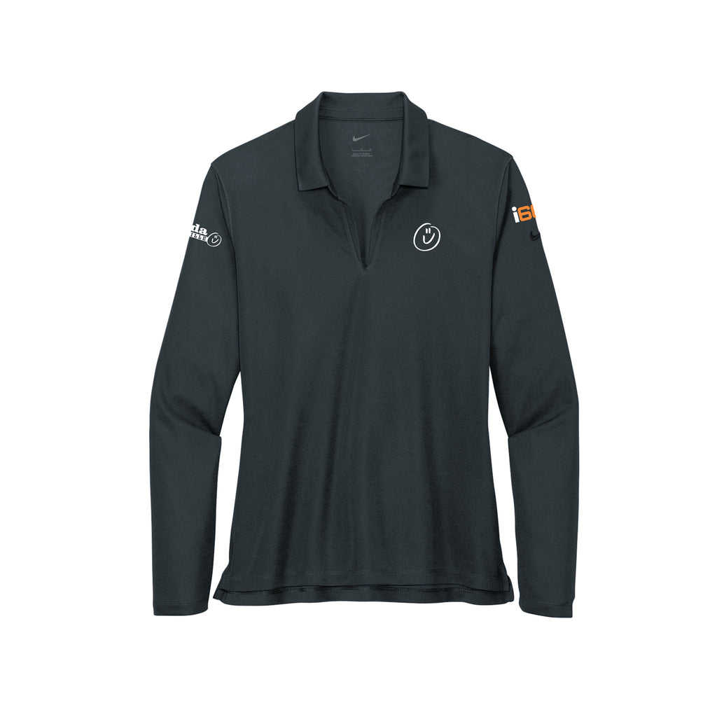 Honda Marysville - Nike Women's Dri-FIT Micro Pique 2.0 Long Sleeve Polo