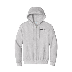 Kings Kia - Port & Co™ Essential Fleece Full-Zip Hooded Sweatshirt