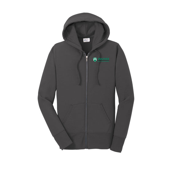 Avid Autocare - Port & Company® Ladies Core Fleece Full-Zip Hooded Sweatshirt