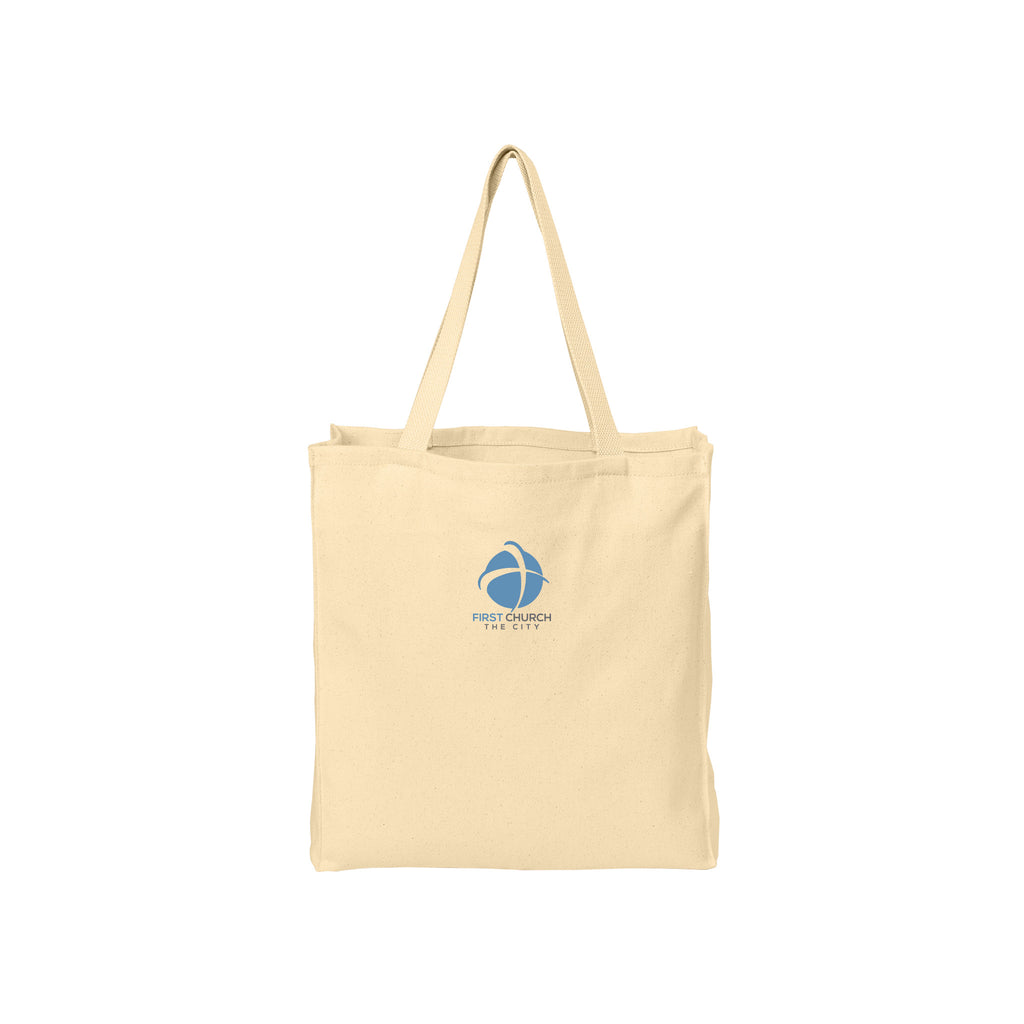 First Church The City - Port Authority® Ideal Twill Over-the-Shoulder Grocery Tote