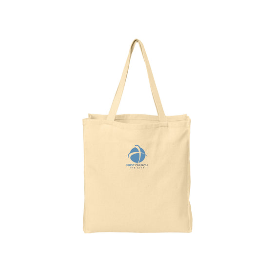 First Church The City - Port Authority® Ideal Twill Over-the-Shoulder Grocery Tote