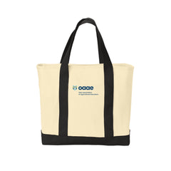 Ohio OAAE - Port Authority® Ideal Twill Two-Tone Shopping Tote