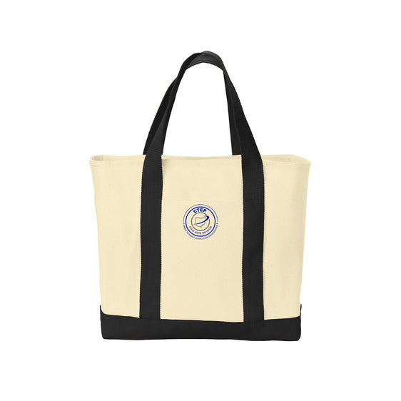 Ohio CTEP Division - Port Authority® - Ideal Twill Two-Tone Shopping Tote