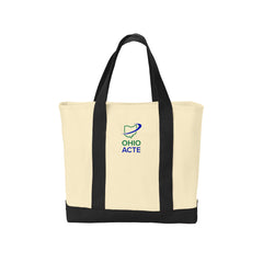 OHIO ACTE - Port Authority® - Ideal Twill Two-Tone Shopping Tote