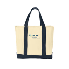 Ohio OAAE - Port Authority® Ideal Twill Two-Tone Shopping Tote