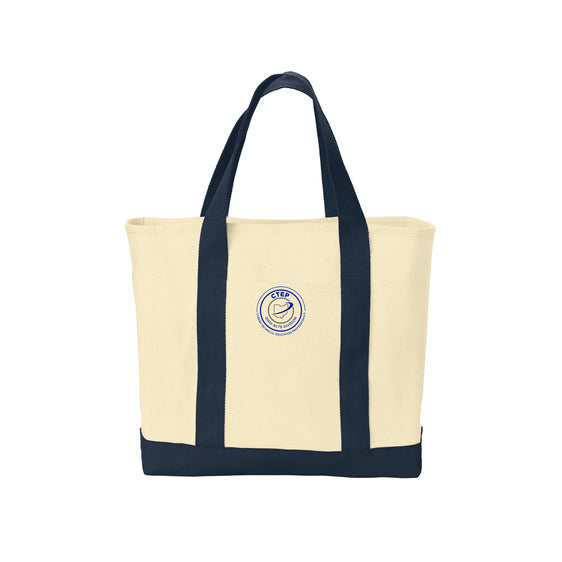 Ohio CTEP Division - Port Authority® - Ideal Twill Two-Tone Shopping Tote