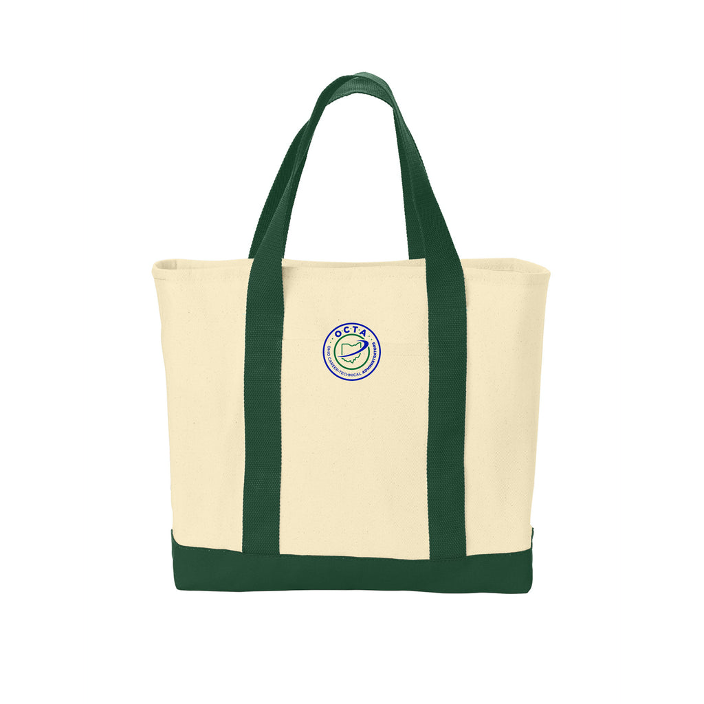 Ohio OCTA - Port Authority® Ideal Twill Two-Tone Shopping Tote