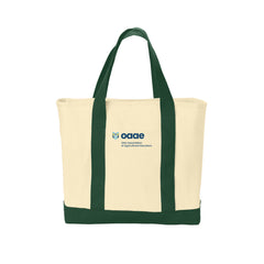 Ohio OAAE - Port Authority® Ideal Twill Two-Tone Shopping Tote