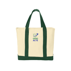 OHIO ACTE - Port Authority® - Ideal Twill Two-Tone Shopping Tote