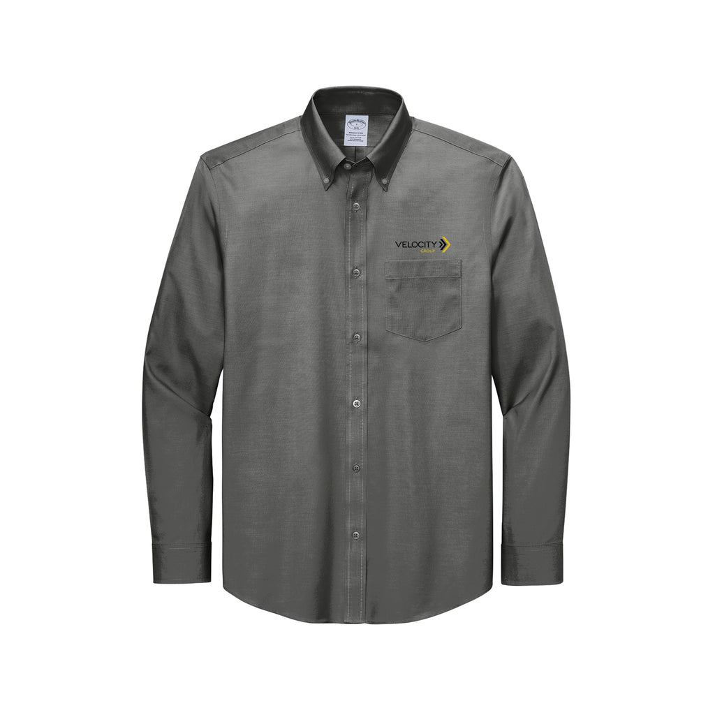 Velocity - Brooks Brothers® Wrinkle-Free Stretch Pinpoint Shirt
