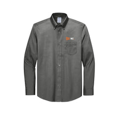 5C - Brooks Brothers® Wrinkle-Free Stretch Pinpoint Shirt