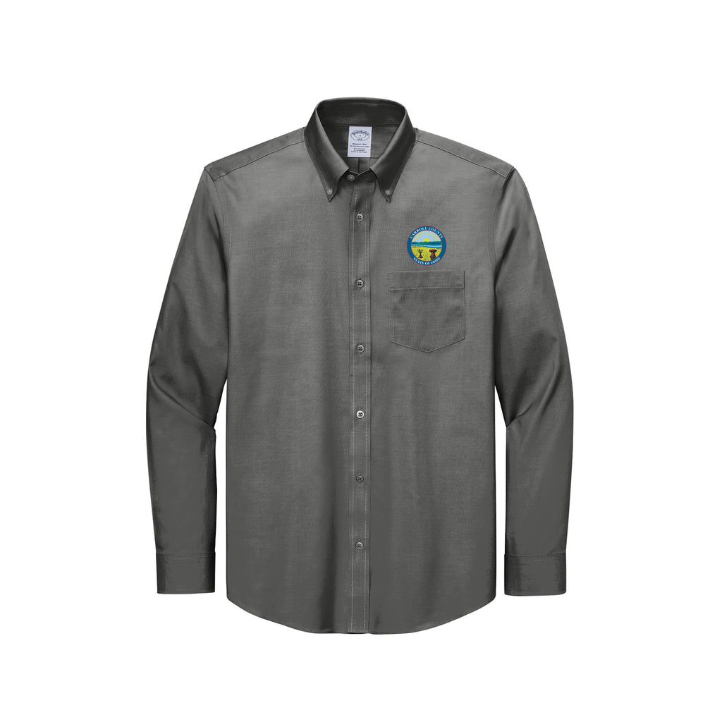 Carroll County - Brooks Brothers® Wrinkle-Free Stretch Pinpoint Shirt