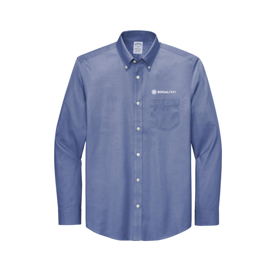 Social Firm - Brooks Brothers® Wrinkle-Free Stretch Pinpoint Shirt