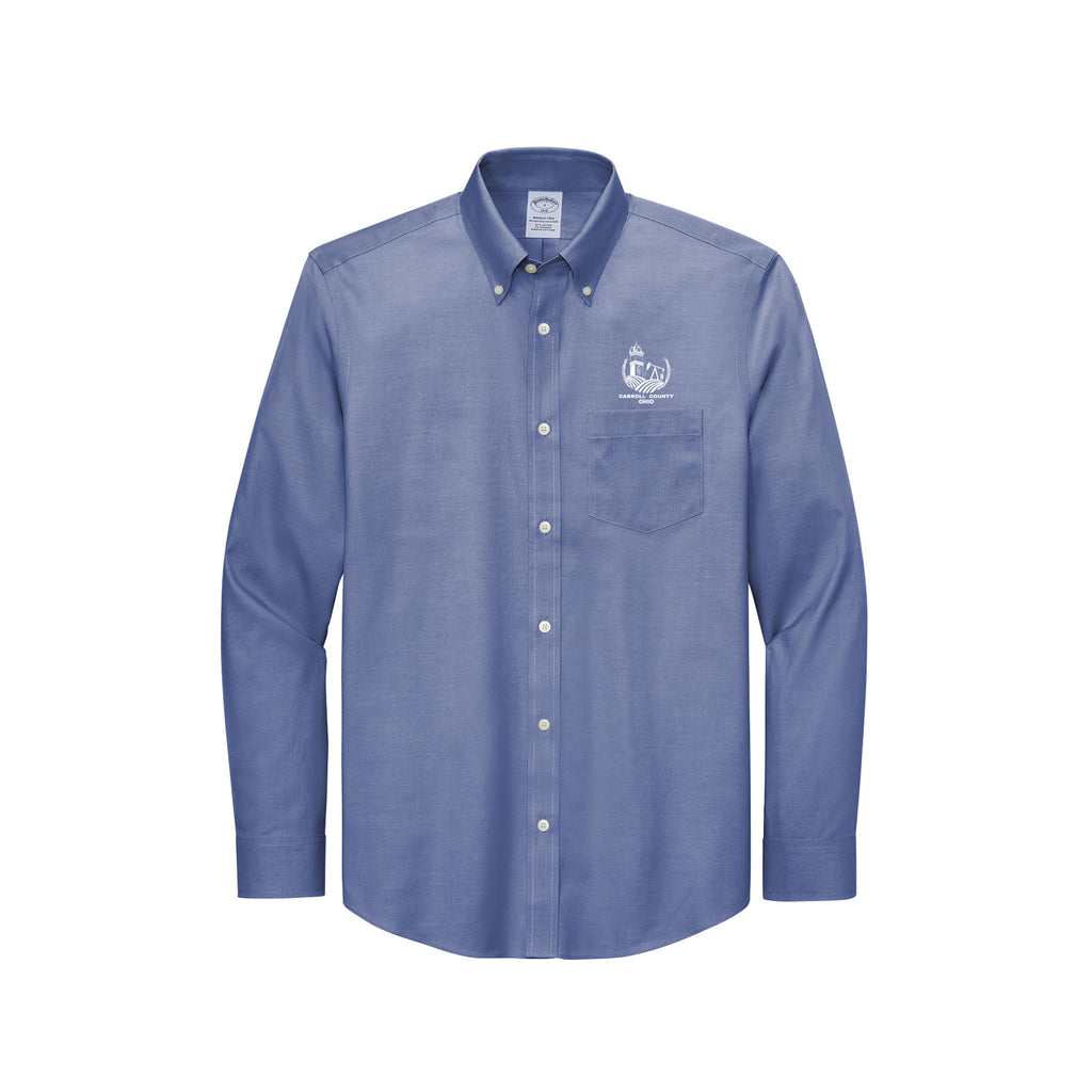 Carroll County - Brooks Brothers® Wrinkle-Free Stretch Pinpoint Shirt